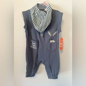 Wonder Nation outfit 0-3M Bunny nwt